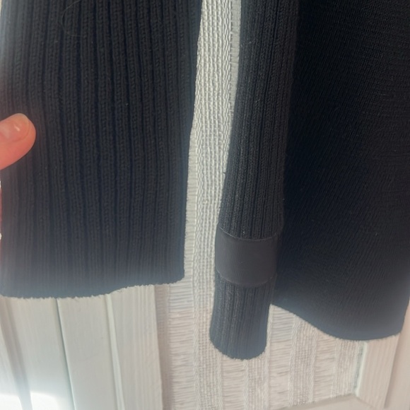 Athleta Black Sweater Jacket - Picture 5 of 8